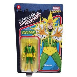 Marvel Legends Retro Electro The Amazing Spiderman 4" Action Figure New Sealed